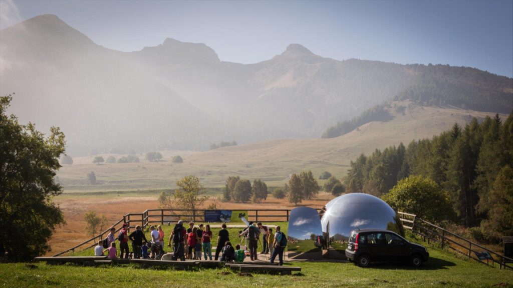 La Terrazza delle Stelle sul Monte Bondone, in Trentino, Sito connesso al Cielo dell’Unesco.