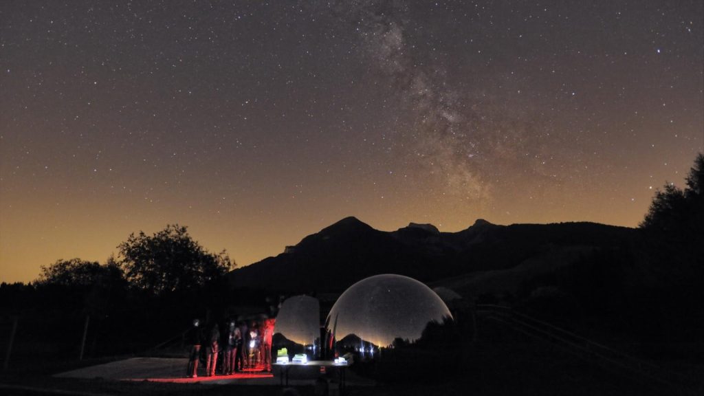 La Terrazza delle Stelle sul Monte Bondone, in Trentino, Sito connesso al Cielo dell’Unesco.