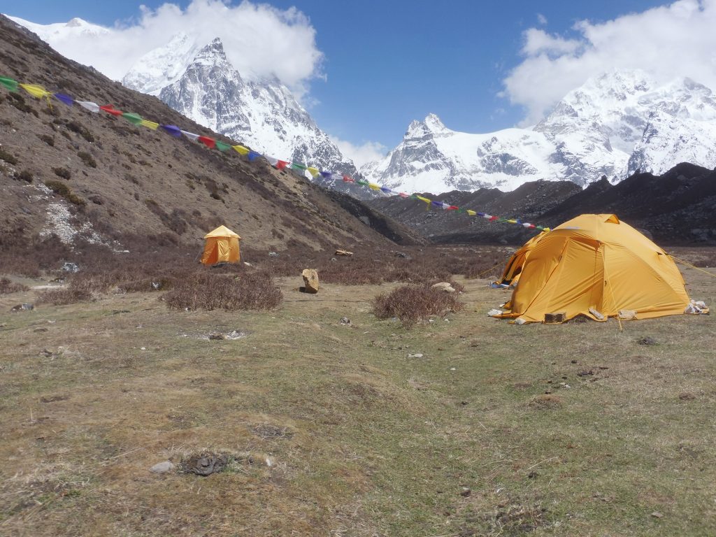 Campo base a Ramche - Courtesy Romano Benet