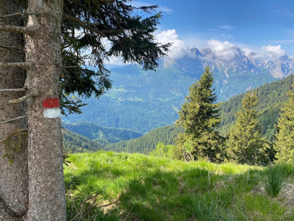 Sentiero delle portatrici carniche, verso cima Ombladet. Foto di Melania Lunazzi