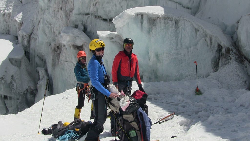 In discesa dalla cima - Courtesy Romano Benet