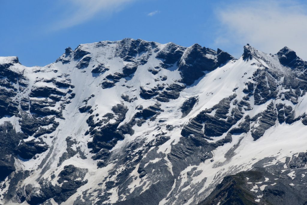La Grande Rousse dal Vallone di San Grato. Foto di Stefano Ardito