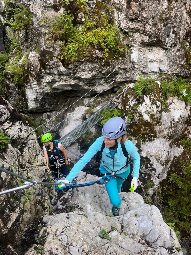 Ferrata della Forra dell’Acquatona a Sappada, Friuli Venezia Giulia