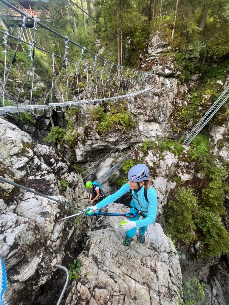 Ferrata della Forra dell’Acquatona a Sappada, Friuli Venezia Giulia
