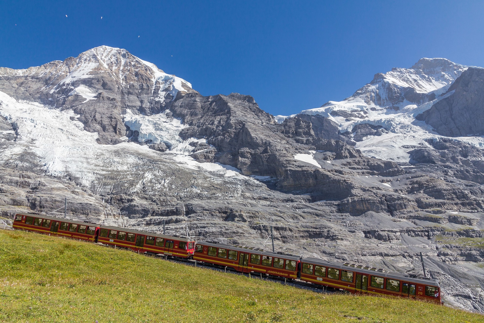 Ferrovia della Jungfrau. Foto @ JoachimKohler-HB/Wikimedia Commons