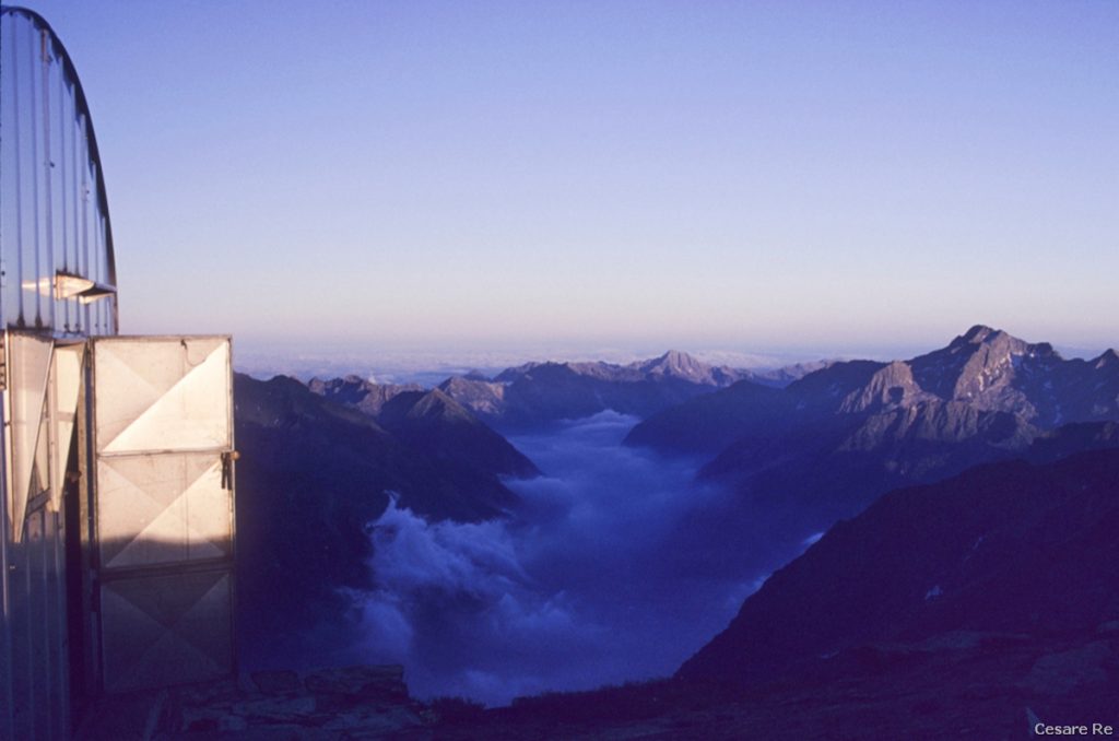 Il Bivacco Lateltin. Foto di Cesare Re