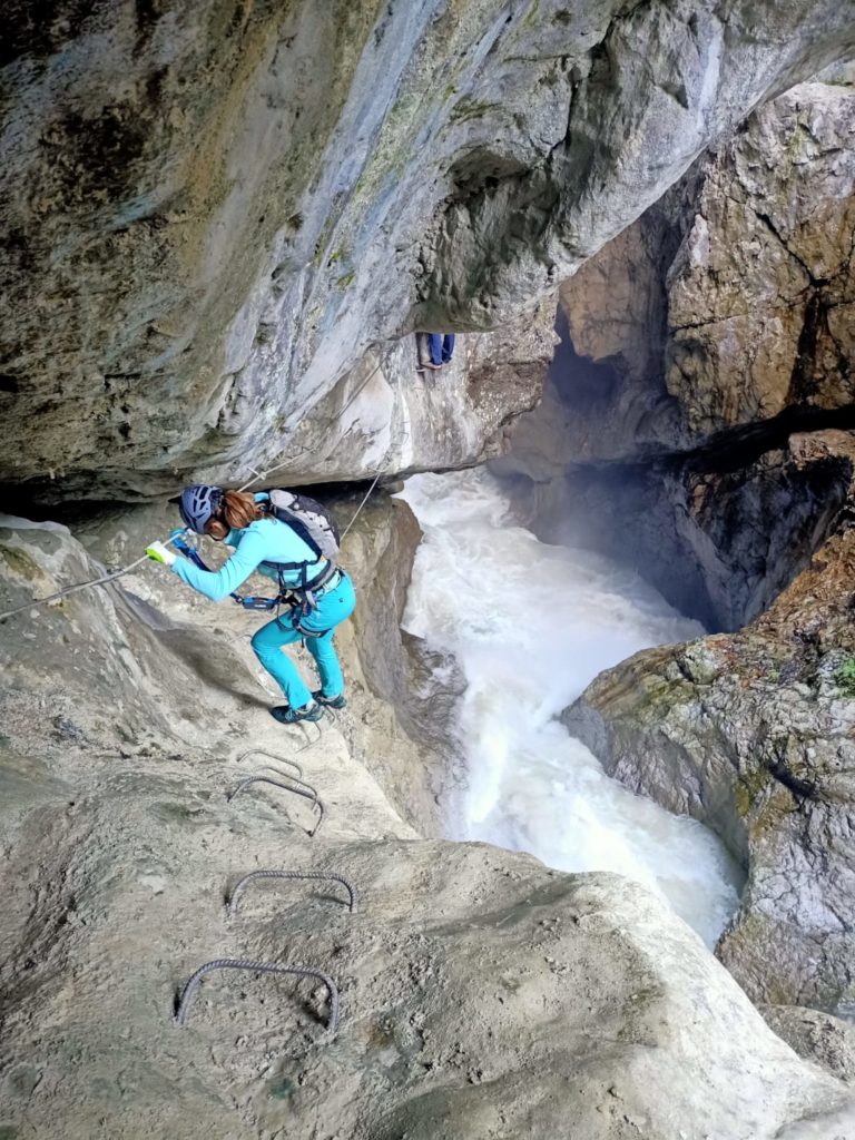 Ferrata della Forra dell’Acquatona a Sappada, Friuli Venezia Giulia