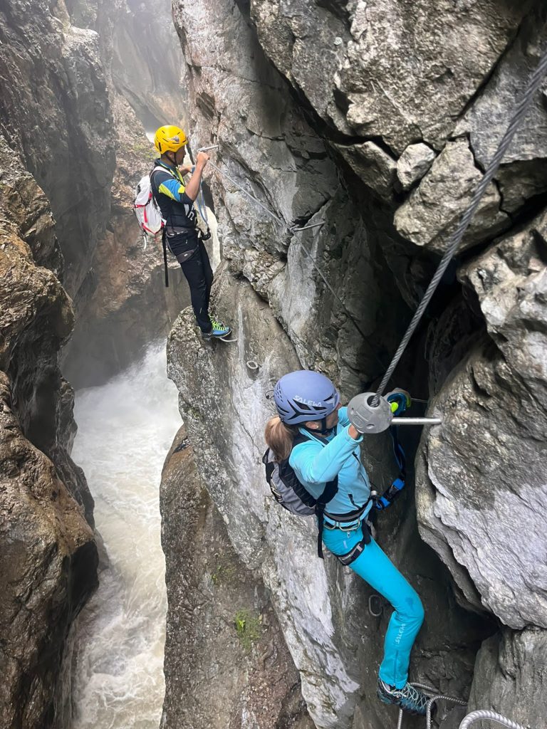 Ferrata della Forra dell’Acquatona a Sappada, Friuli Venezia Giulia