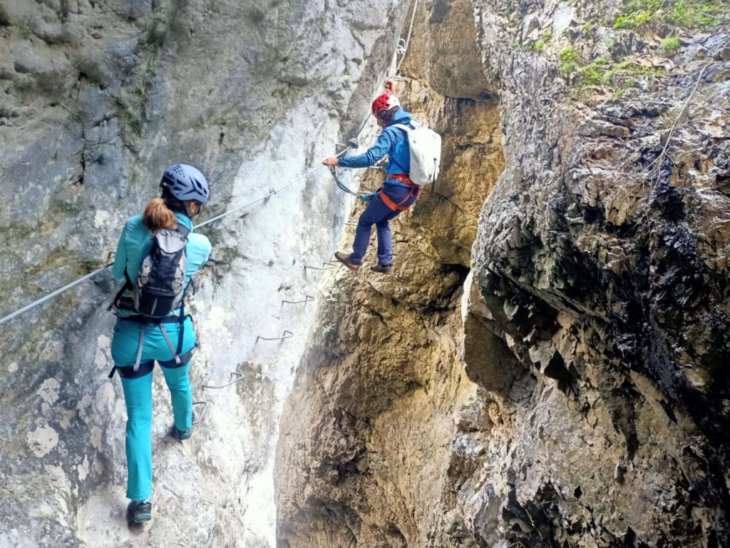 Ferrata della Forra dell’Acquatona a Sappada, Friuli Venezia Giulia