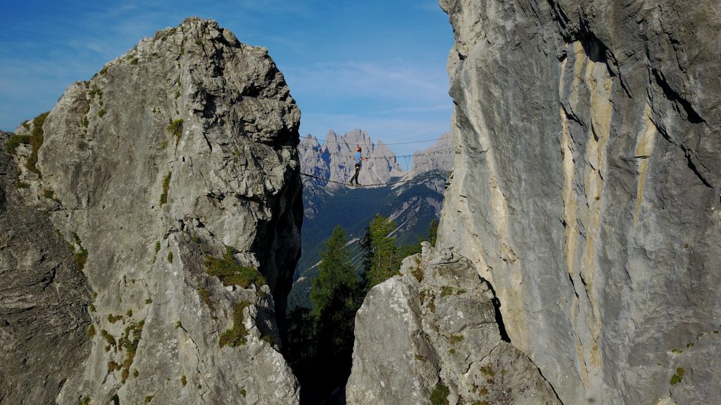 Ferrata Varmost. Foto di David Cappellari