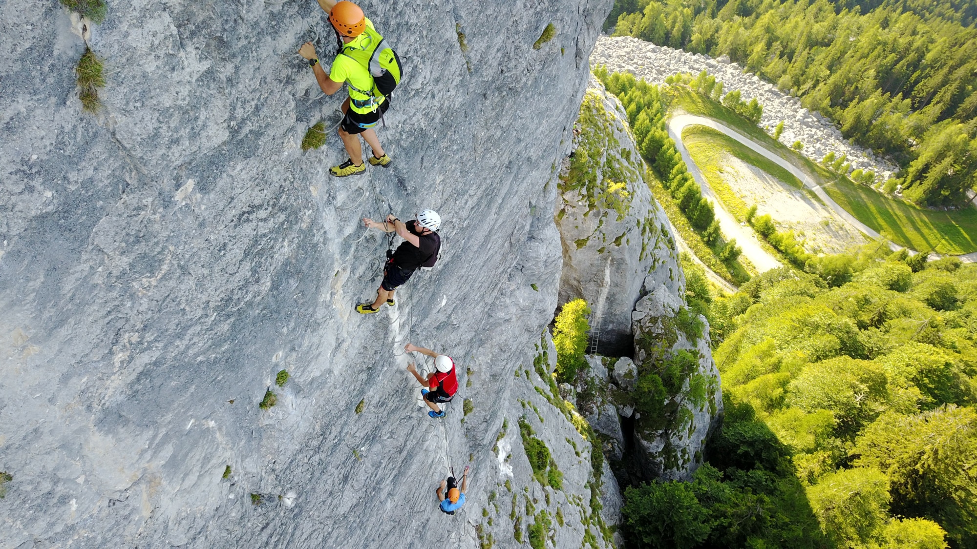 Ferrata Varmost. Foto di David Cappellari