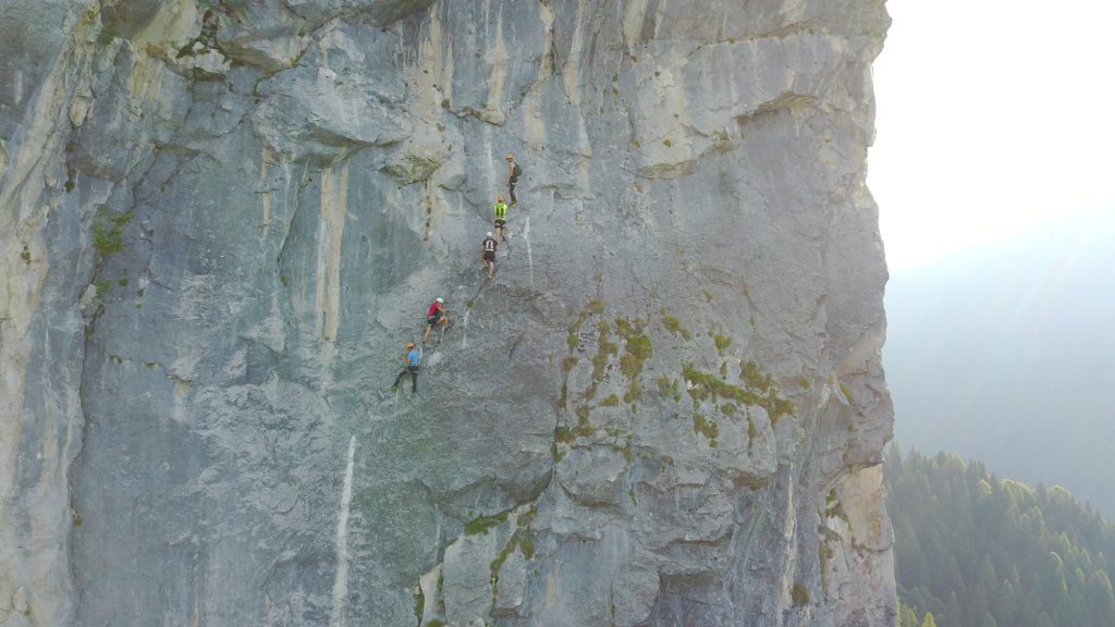 Ferrata Varmost. Foto di David Cappellari