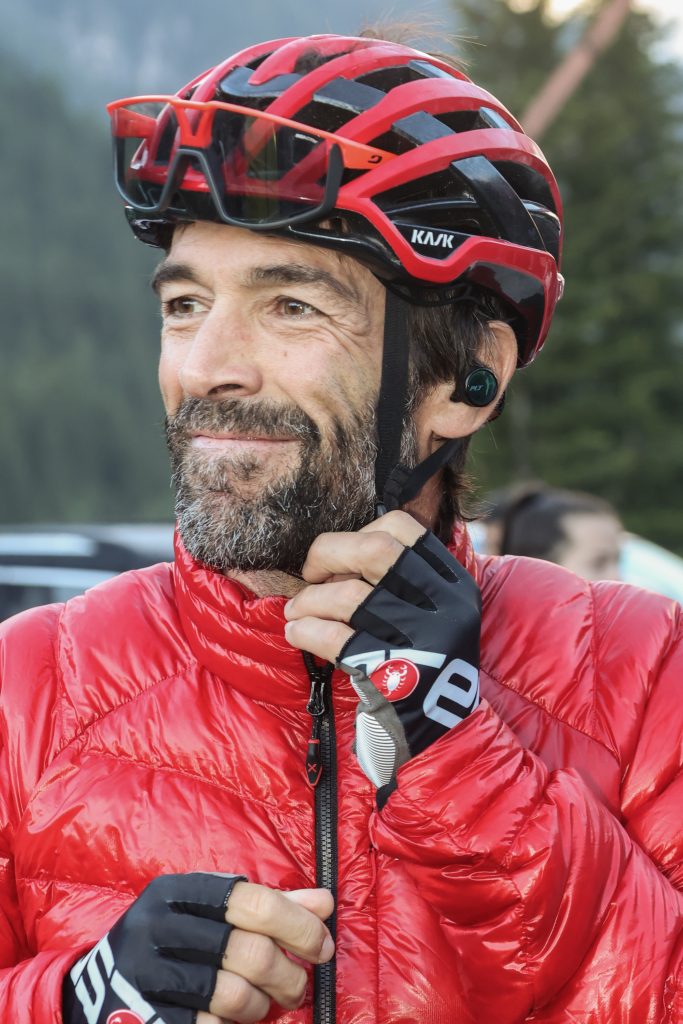 Hervé Barmasse alla Maratona dles Dolomites-Enel. © Freddy Planinschek