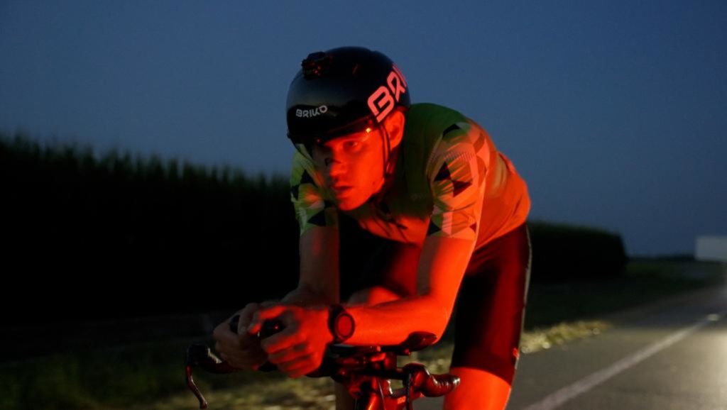 Marcello Ugazio, record bike and sky sul Monte Bianco
