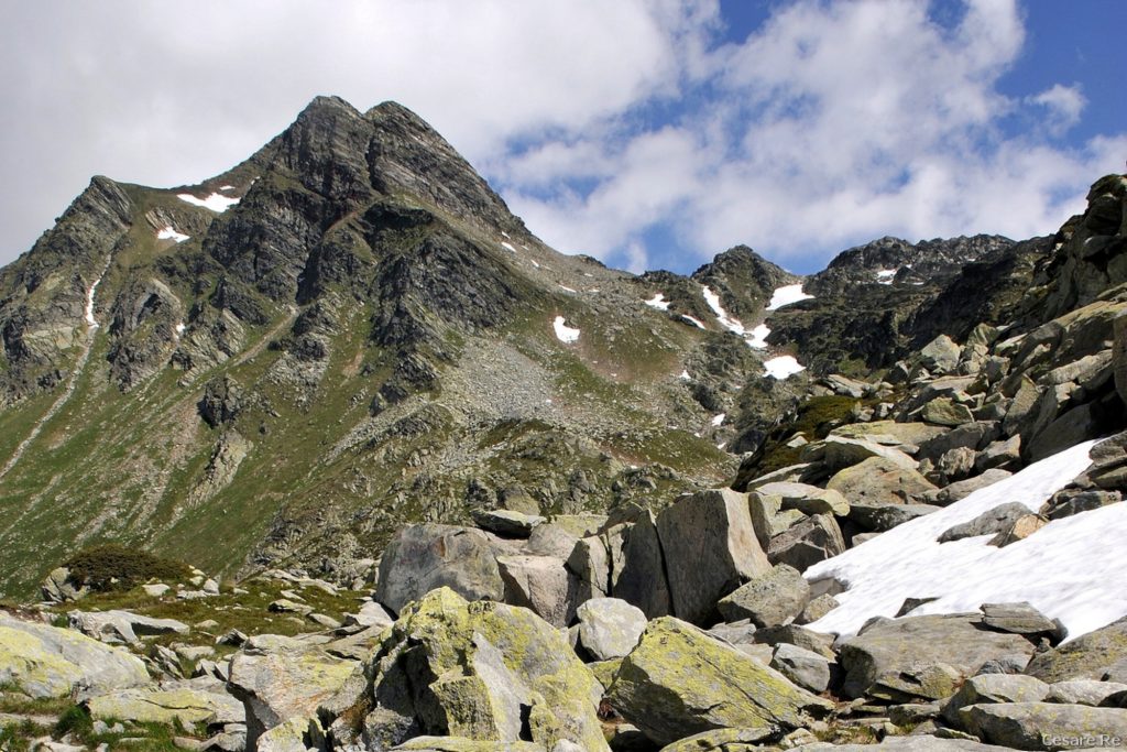 Il Pizzo Spadolazzo. Foto di Cesare Re