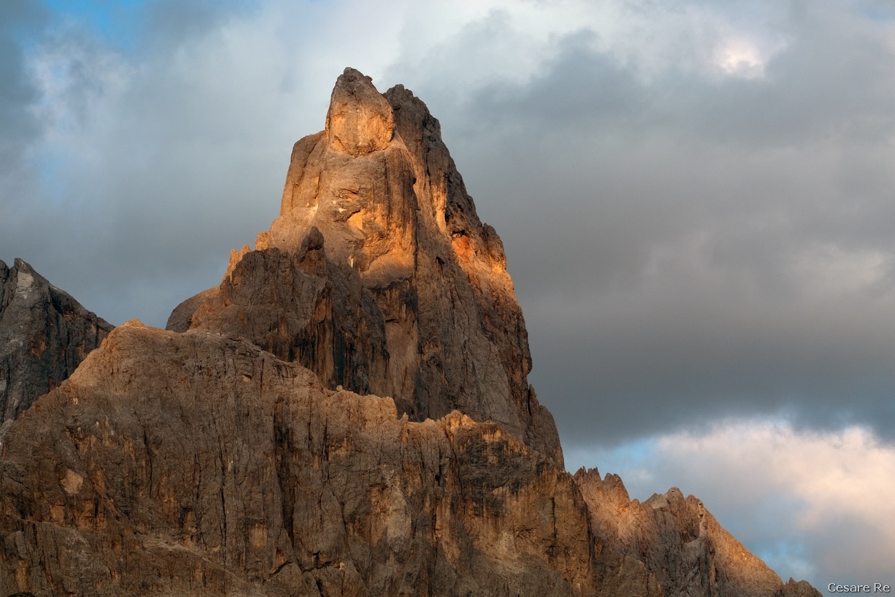 Il Cimon della Pala. Foto di Cesare Re