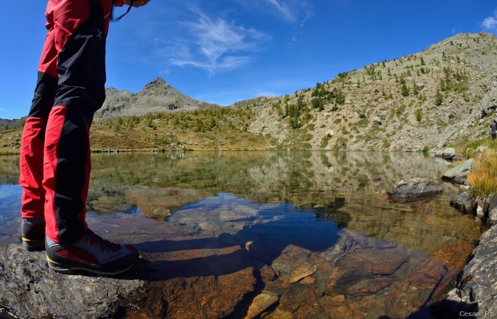 Nei pressi del Lago Muffé (2080 m). Foto di Cesare Re