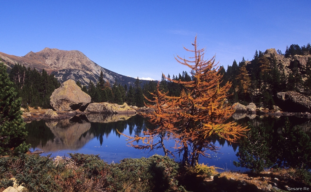 Il Lac de Serva (1801 m). Foto di Cesare Re