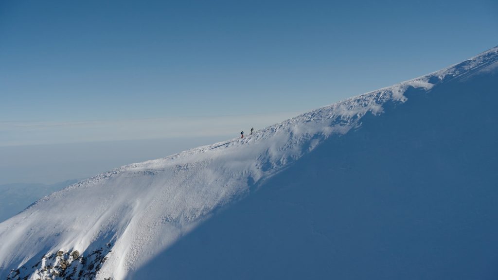 Marcello Ugazio, record bike and sky sul Monte Bianco