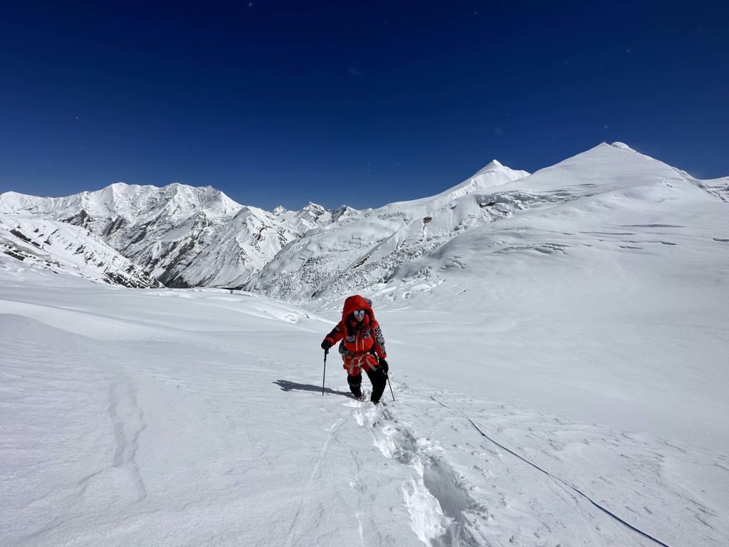 Kristin Harila. Foto @ Tiziano Vignali (GoNuts)/courtesy Osprey Europe