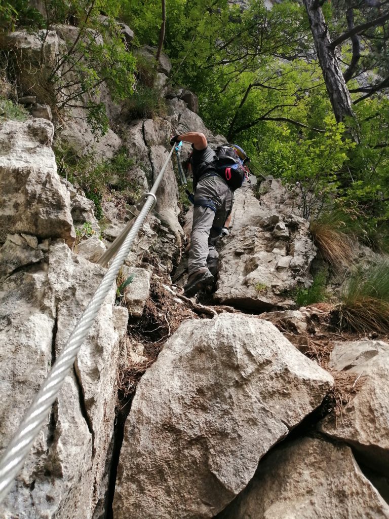 Ferrata della Memoria. Foto di Grazia Pizzoli