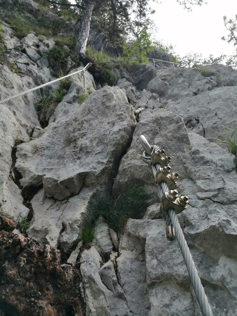 Ferrata della Memoria. Foto di Grazia Pizzoli