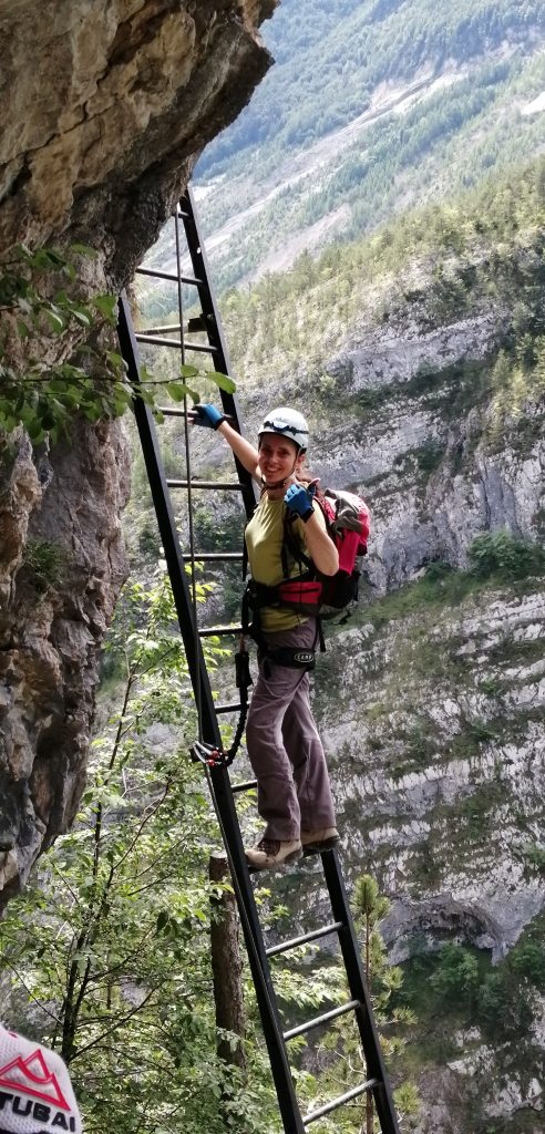 Ferrata della Memoria. Foto di Grazia Pizzoli