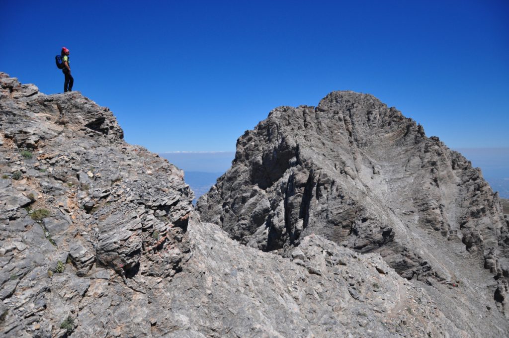 Il Mytikas dallo Skala. Foto di Stefano Ardito