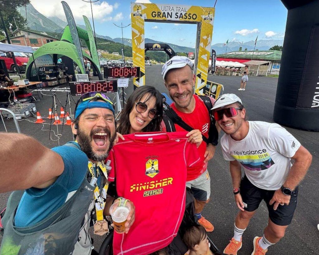 Il vincitore Roberto Martini (a sinistra) all