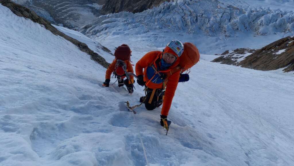 Mario Vielmo sul Nanga Parbat, 2023.
