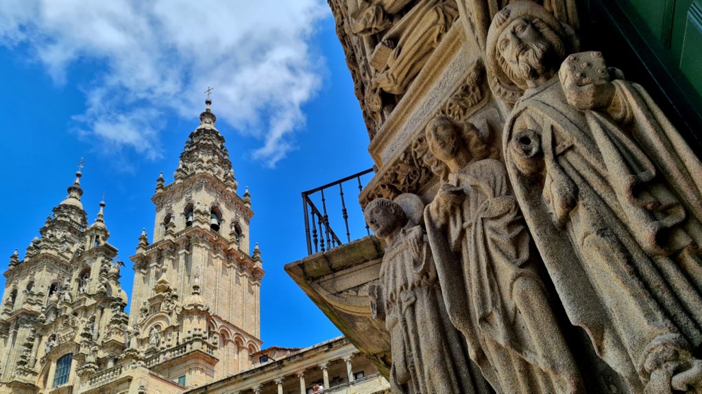 Santiago de Compostela, Cattedrale da Praza do Obradoiro. Foto di Stefano Ardito