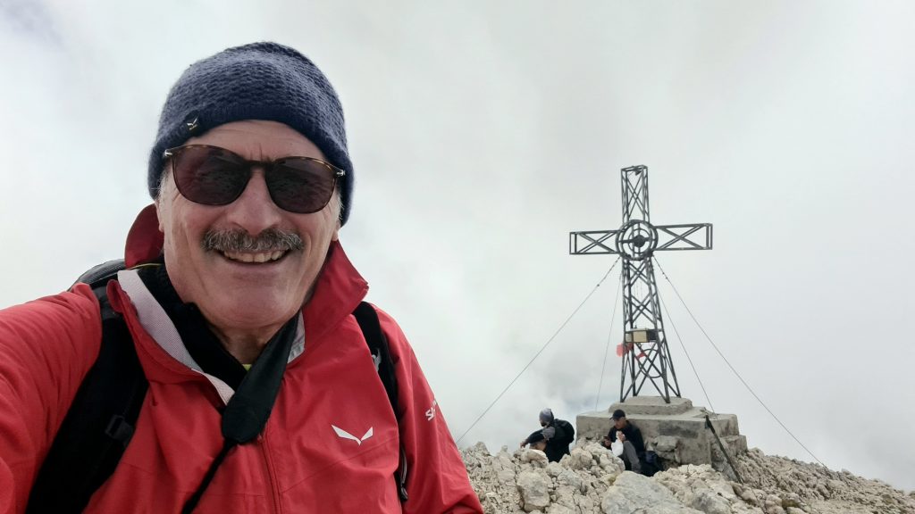 Stefano Ardito sul Velino. Foto di Stefano Ardito