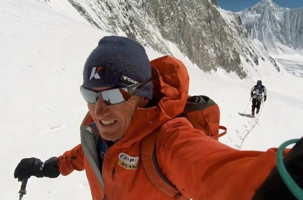 Denis Urubko e Pipi Cardell sul Gasherbrum I