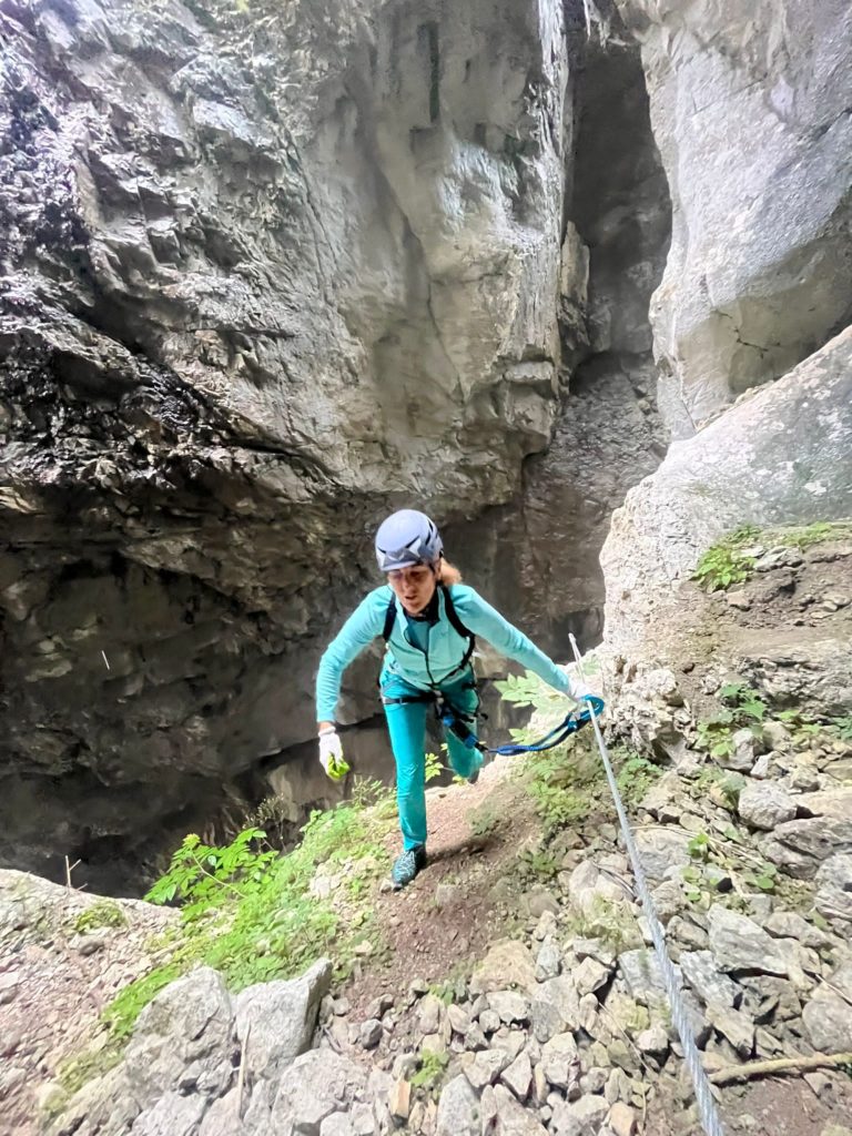 Ferrata della Forra dell’Acquatona a Sappada, Friuli Venezia Giulia