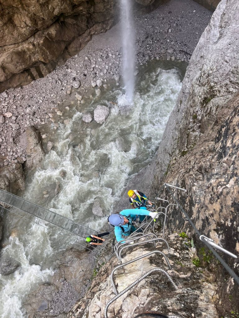 Ferrata della Forra dell’Acquatona a Sappada, Friuli Venezia Giulia