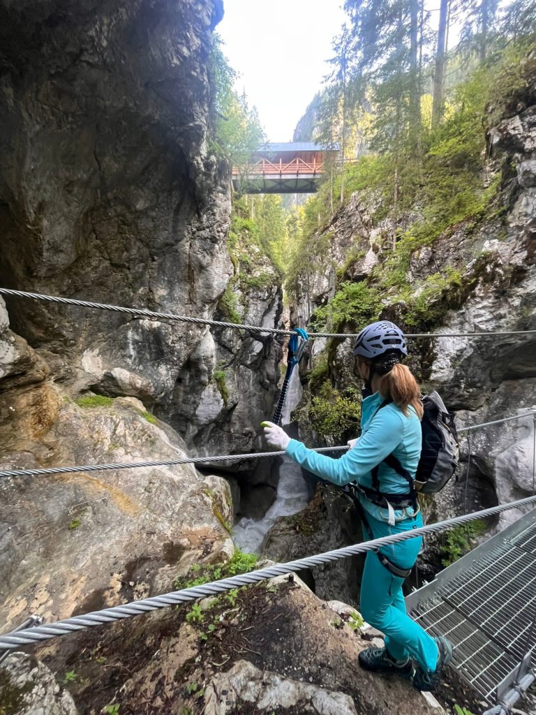 Ferrata della Forra dell’Acquatona a Sappada, Friuli Venezia Giulia