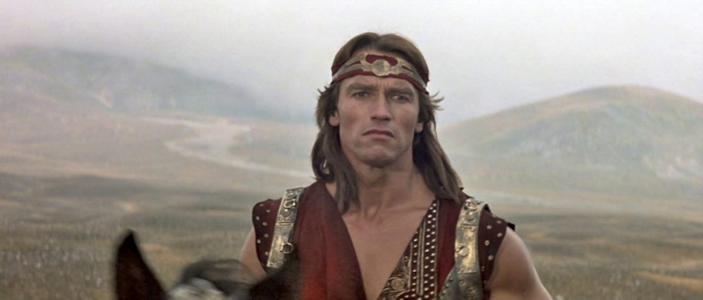 Arnold Schwarzenegger a Campo Imperatore collezione Andrea Lolli