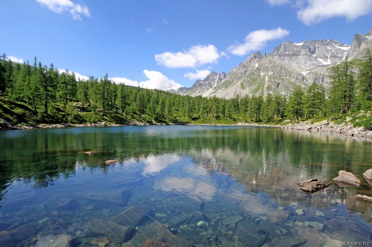 Il Lago Nero allAlpe Devero cesare re