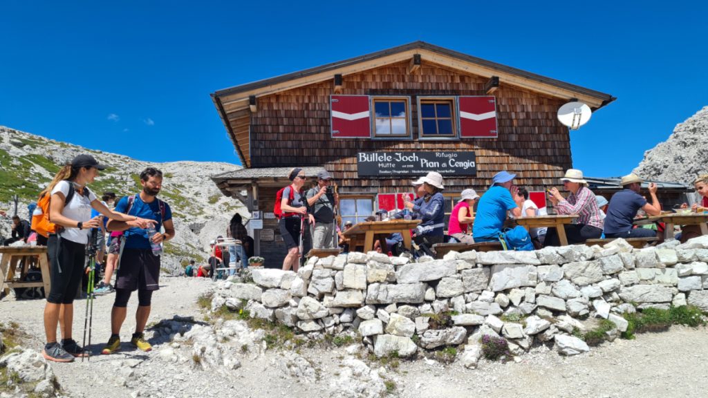 Il rifugio Pian di Cengia, foto SA