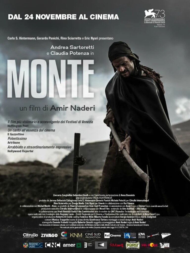 Locandina di Monte | Regia di Amir Naderi | Anno 2014