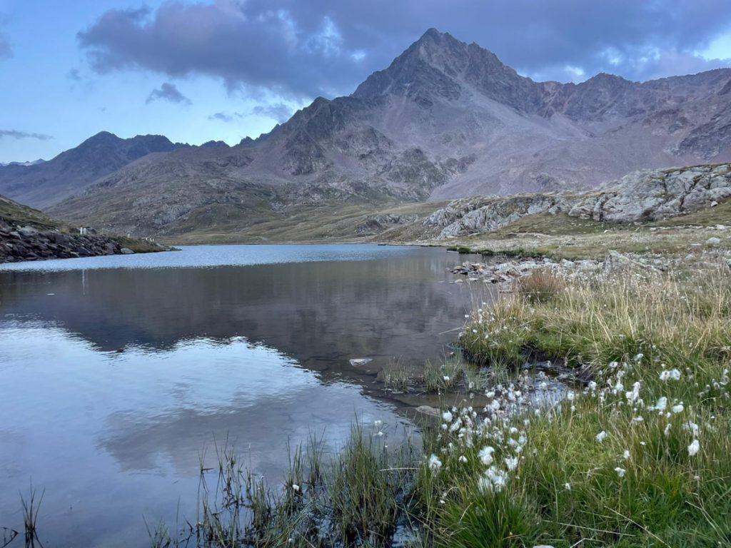 Il Lago Bianco a Passo Gavia