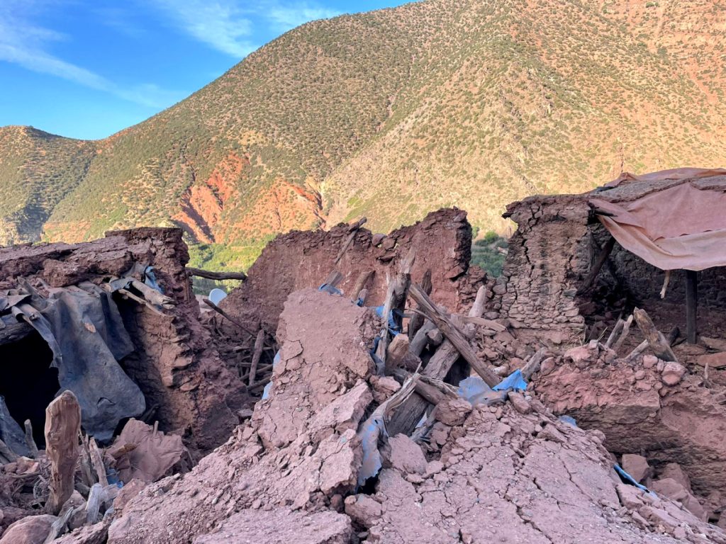 Case crollate a Imlil credit Mohamed El Galouti