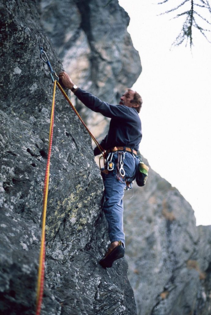 Fiorenzo Michelin su Dove osano le aquile credit Maurizio Oviglia