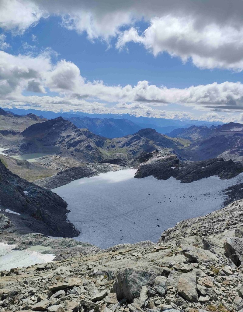 Il ghiacciaio del Fellaria occidentale - Foto Andrea Greppi
