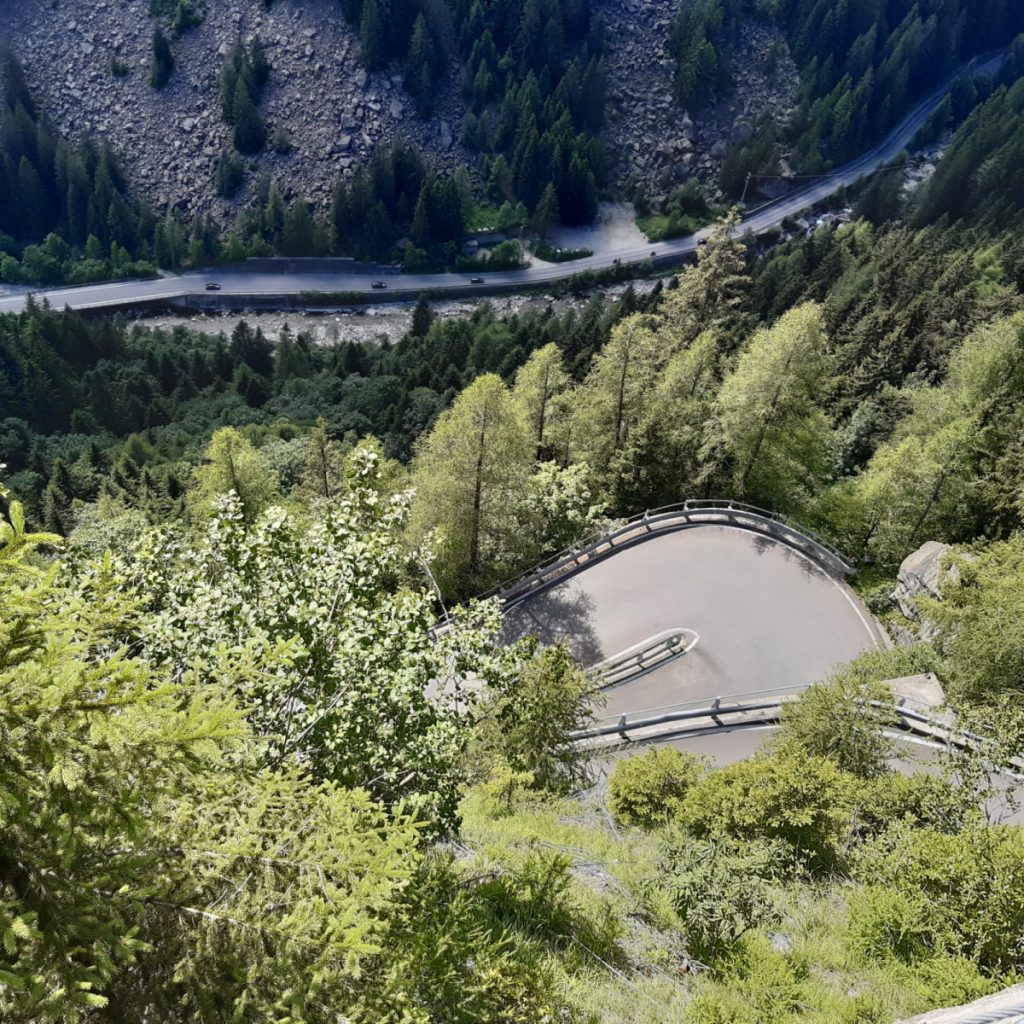 La strada dello Spluga, oggi SS36 @Renato Gianera