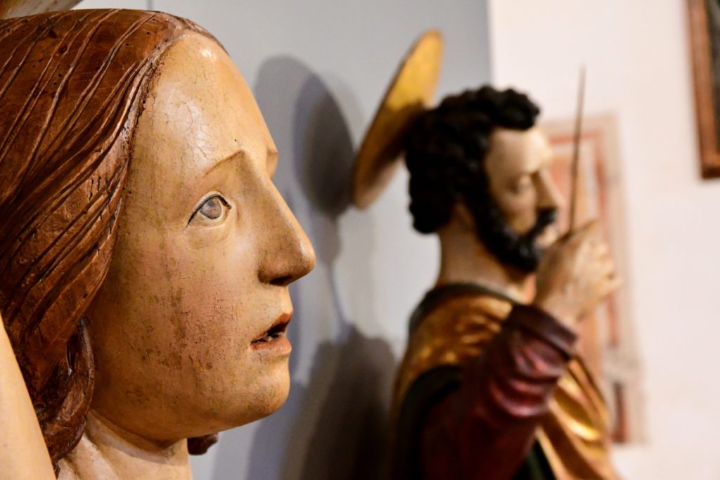 Montemonaco, il Museo di Arte Sacra, foto di Stefano Ardito