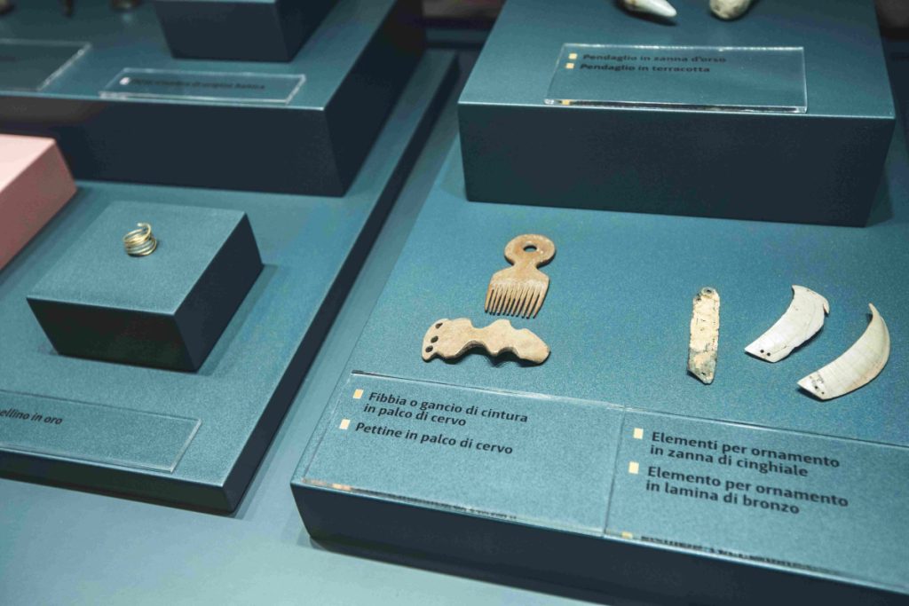 Reperti al Museo delle Palafitte di Fiavé ph Tommaso Prugnola- Garda Dolomiti