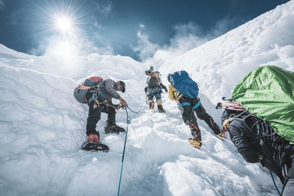 Salita al Manaslu credit Raffaello Barbolini