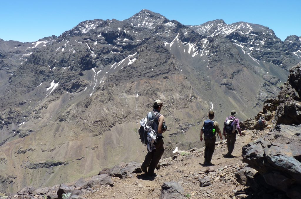 Toubkal in the High Atlas Morocco