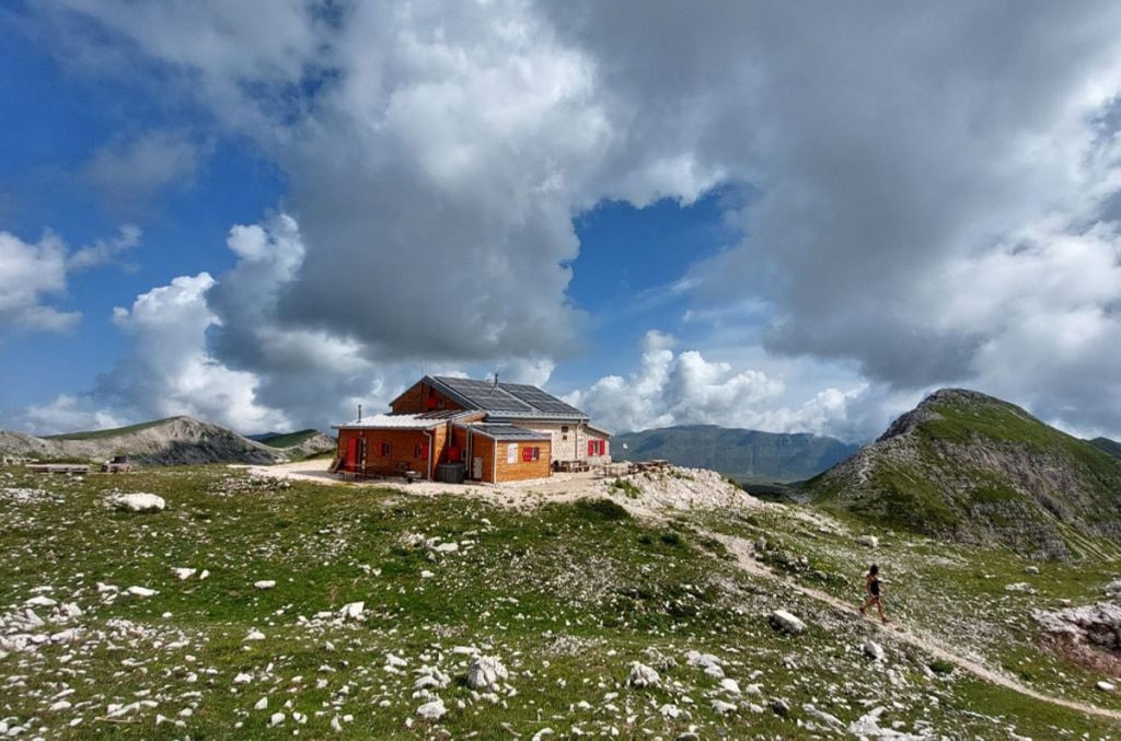 Il Rifugio Vincenzo Sebastiani